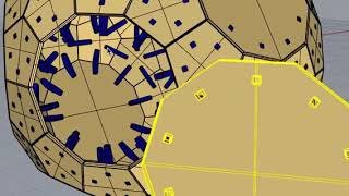 From mesh to interlocked structure Rhino Python Script