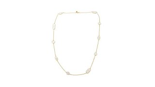 Rarities Gem GoldPlated Sterling Silver 36\