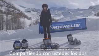 Cadenas para Nieve MICHELIN explicacion ALBOCAR SRL.