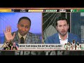 JJ Redick admits he was wrong about the Celtics to Stephen A. 😱 | First Take