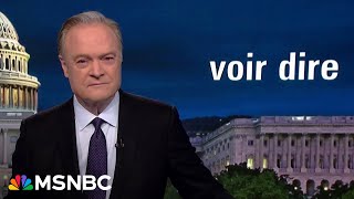 Lawrence: Trump's face lies to you without saying a word