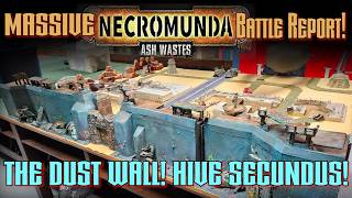 Assault the Dust Wall Battle Report!  #necromunda #necromundaterrain