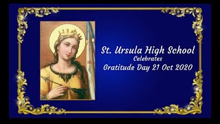 School Feast Day Celebration 2020 - St Ursula High School, Nigdi, Pune