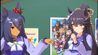 【ウマ娘】ホーム画面の会話　ヒシアマゾン\u0026ナリタブライアン　タイマン勝負を挑むヒシアマゾン