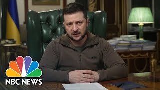 Zelenskyy Claims Russia Hiding Evidence Of Killing Ukraine Civilians