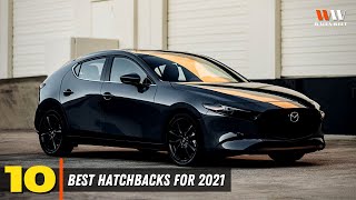 Top 10 Best Hatchback Cars in 2021 🚘 [Most Amazing]