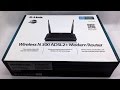 D-Link Wireless N300 ADSL2+ modem router DSL-2750U Unboxing