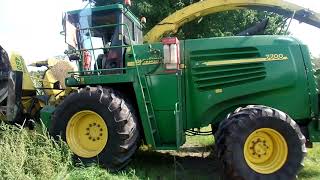 JOHN DEERE 7700 \u0026 FENDT 716 IN ACTION,HEAR THE SOUND !