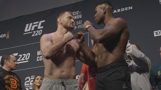 UFC 220: Weigh-in Recap