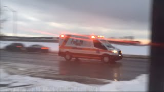 Amcare ambulance Responding