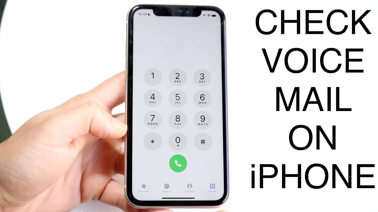 How To Check Voicemail On IPhone! - YouTube