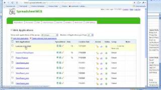 Building an Exercise Log and Database in SpreadsheetWEB!