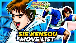 SIE KENSOU MOVE LIST - The King of Fighters '98 Ultimate Match Final Edition (KOF98UMFE)