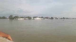 kaveri river flood at komarapalayam