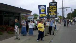 Crazy Louisville Activists at the Kentucky Derby