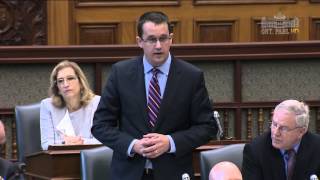 MPP McNaughton Questions Premier Wynne on Toronto City Airport Expansion, November 16, 2015