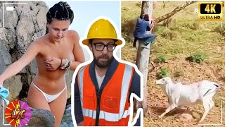 Funniest Construction Site Antics Caught On Camera: October Compilation #68 #construction #adamrose