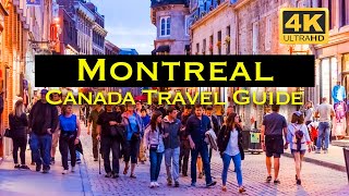 12 Montreal Canada Travel Tips | 4K Quebec Travel Guide (2024)