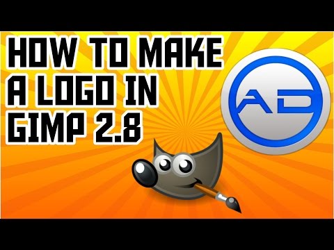How to Make a Logo in Gimp 2.8 How to Make a Logo in Gimp 2.8