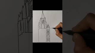 Drawing Cologne Cathedral #shorts