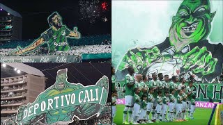 🇳🇬🔥MEJORES SALIDAS Y TIFOS DEL DEPORTIVO CALI ✅| TOP 5 SOLO CALI. 💚🤍