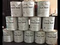 Annie Sloan Chalk Paint Blends Mixed Colors Swatches