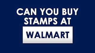 Does Walmart Sell Stamps