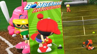 Bomberman Hardball - Tennis Golf Baseball Gameplay PS2