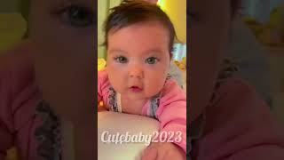 😄cute baby video ❤ try not to laugh ! (#221) #shorts #baby #cutebaby #funny