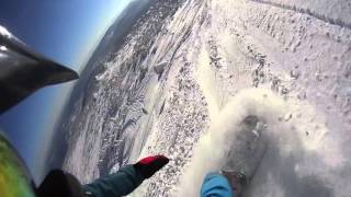 Splitboarding and freeride in sheregesh, nov 2015