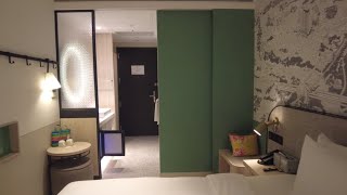 徒步台灣 City walk in Taiwan 台北見潭璞旅酒店 1803 號房間參觀 room tour, Boutech Jiantan Hotel, Taipei