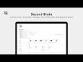 Creating an Ultimate Second Brain in Notion - Full Step-by-Step Tutorial