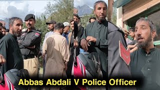 Abbas Abdali V Police Ofdicee Dilouge  .  Abbas Abdal Mazahia Dailage