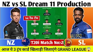 NZ vs SL Dream11 Prediction| NZ vs SL Dream11 Team| New Zealand vs Sri Lanka Team Comparison|