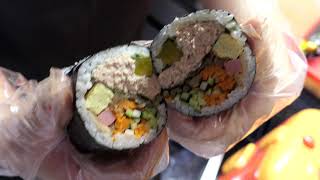 청와대에서 500줄씩 사가는 김밥/ 이영자 강력추천 Best Korean Street Food/ Gimbap/ Popular Snacks