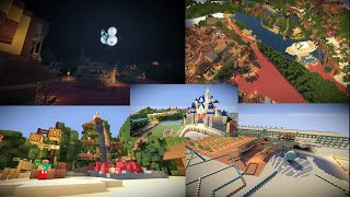 Minecraftで東京ディズニーリゾートを再現プロジェクト の定点観測テスト放送