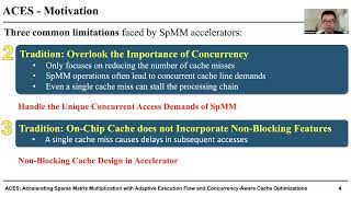 ASPLOS'24 - Lightning Talks - Session 4A - ACES: Accelerating Sparse Matrix Multiplication with Adap