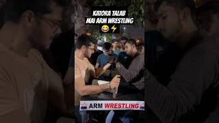 arm wrestling match with college freinds 🔥😂 #trendingshorts#armsport