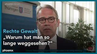 phoenix tagesgespräch mit Georg Maier (Innenminister Thüringen) zur Jahresbilanz 2020 rechter Gewalt