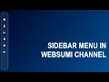 Modern Sidebar Menu with HTML & CSS | Glassmorphism, Smooth Animations & No JavaScript