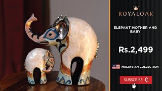 Royaloak | Elephant Mother And Baby