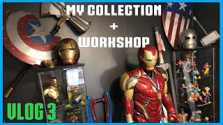 Touring My Makerspace: My Main Collection Room and Workshop- Vlog 3