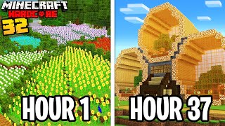 I Built AUTOMATIC FARMS in Minecraft Hardcore
