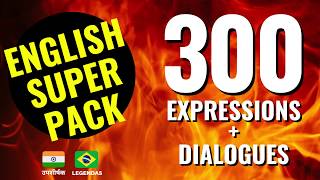 300 Expressions for English Conversation Practice - Captions Subtitles