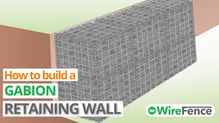 Gabion Wall - How to Build a Gabion Retaining Wall | WireFence