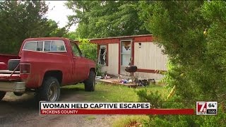 Woman held captive