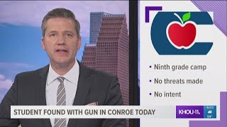 Student Found With Gun In Conroe