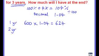 Compound Interest Exam Questions Mathscast