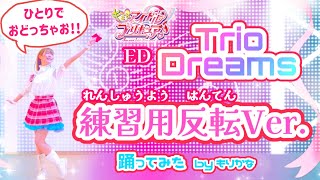 【反転】キミとアイドルプリキュア♪エンディングダンス Trio Dreams【踊ってみた】