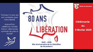 Wuenheim Commémoration du 80ᵉ Anniversaire de la Libération